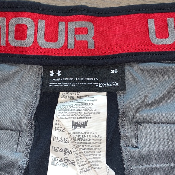 Men’s Under Armour Heatgear Golf Shorts, Size 36 - Picture 2 of 7